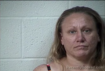 Mugshot of SABRINA RAE HALL booked in Pottawatomie County, Oklahoma on July 13, 2026