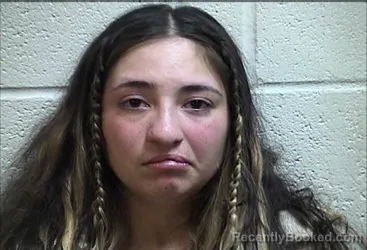 Mugshot of ALEXIA NICOLE HOLT booked in Pottawatomie County, Oklahoma on July 15, 2026