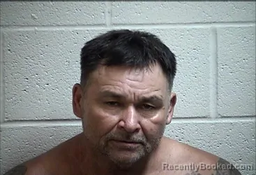 Mugshot of Christopher Clifford Lonechief booked in Pottawatomie County, Oklahoma on July 26, 2026