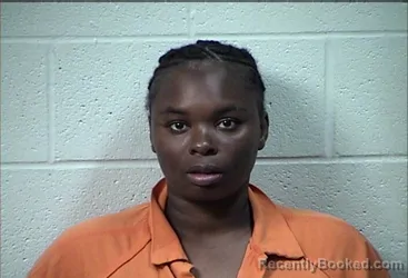 Mugshot of Cheretta Shayvon Berry booked in Pottawatomie County, Oklahoma on July 27, 2026
