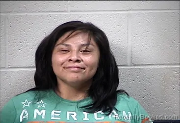 Mugshot of ALEXANDRA DENISE BOWLEGS booked in Pottawatomie County, Oklahoma on July 29, 2026