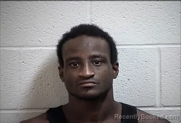 Mugshot of Terrance Deon Stargell booked in Pottawatomie County, Oklahoma on August 21, 2026