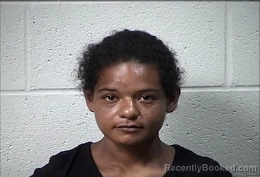 Mugshot of Doreecesha Lashawn Garfield booked in Pottawatomie County, Oklahoma on August 21, 2026