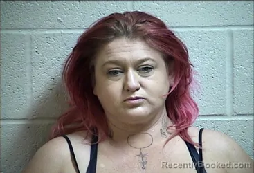 Mugshot of Kendra Yvonne Houk booked in Pottawatomie County, Oklahoma on August 22, 2026