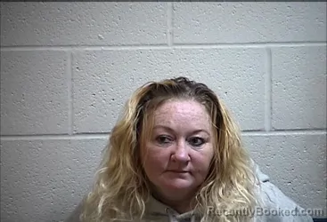 Mugshot of Julie Anne Cummings booked in Pottawatomie County, Oklahoma on August 22, 2026