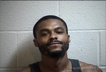 Mugshot of Terrence Lamont Jones booked in Pottawatomie County, Oklahoma on August 24, 2026