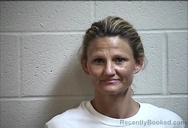 Mugshot of Shawna Danielle Kinsey booked in Pottawatomie County, Oklahoma on August 24, 2026