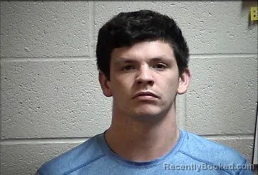 Mugshot of Garrett Lee Cagle booked in Pottawatomie County, Oklahoma on August 25, 2026