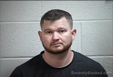 Mugshot of John Matthew Berg booked in Pottawatomie County, Oklahoma on August 25, 2026