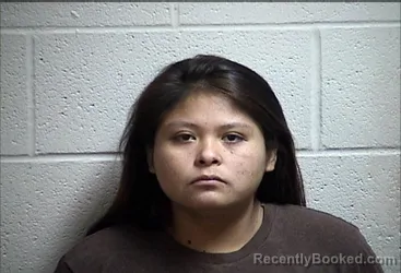 Mugshot of Katie Sue Yahola booked in Pottawatomie County, Oklahoma on August 25, 2026