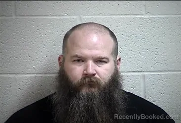 Mugshot of Jordon Michael Montgomery booked in Pottawatomie County, Oklahoma on August 27, 2026