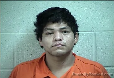 Mugshot of Matthew Sonny Stumblingbear booked in Pottawatomie County, Oklahoma on August 27, 2026
