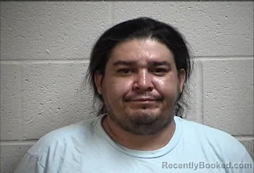 Mugshot of Simon Lee  Harjo booked in Pottawatomie County, Oklahoma on August 29, 2026