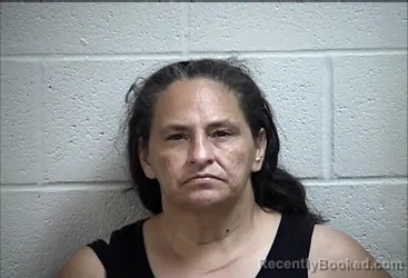 Mugshot of Jaime Marie Pitchford booked in Pottawatomie County, Oklahoma on August 29, 2026