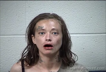 Mugshot of Lilly Alexis Coggins booked in Pottawatomie County, Oklahoma on September 3, 2026