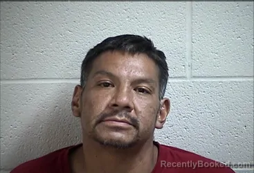 Mugshot of Lawrence Dean Whiteshirt booked in Pottawatomie County, Oklahoma on September 4, 2026