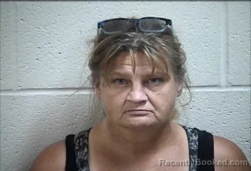 Mugshot of Mamie Francis Dockrey booked in Pottawatomie County, Oklahoma on September 6, 2026