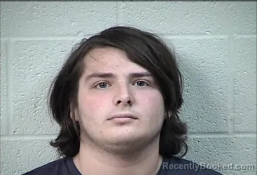 Mugshot of Aidan Christopher Abouarrage booked in Pottawatomie County, Oklahoma on September 8, 2026