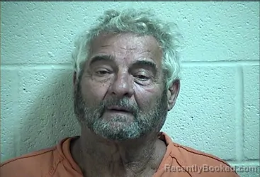 Mugshot of Raymond Gene Burton booked in Pottawatomie County, Oklahoma on September 8, 2026