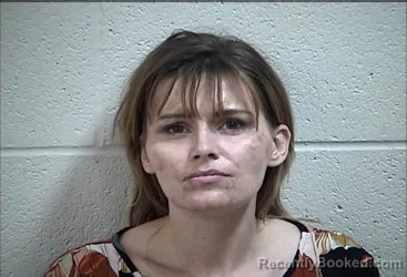 Mugshot of Kendra Leanne Hunt booked in Pottawatomie County, Oklahoma on September 10, 2026