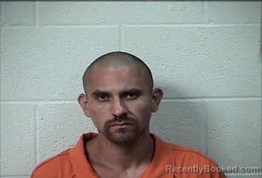 Mugshot of Christian Jay Kelley booked in Pottawatomie County, Oklahoma on September 11, 2026