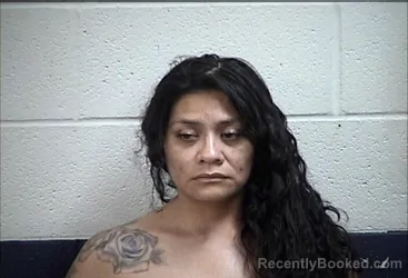 Mugshot of Araceli Salgado booked in Pottawatomie County, Oklahoma on September 11, 2026