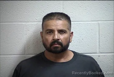 Mugshot of Blas Ramos-Alvarez booked in Pottawatomie County, Oklahoma on September 11, 2026