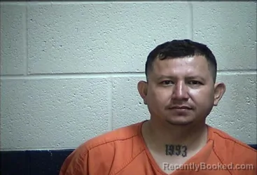 Mugshot of Juan Jesus Sanchez-Ulloa booked in Pottawatomie County, Oklahoma on September 12, 2026