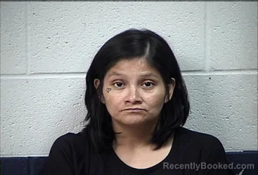 Mugshot of Stevie Renee Saunders booked in Pottawatomie County, Oklahoma on September 15, 2026
