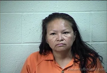 Mugshot of Sylvia Trevino booked in Pottawatomie County, Oklahoma on September 26, 2026