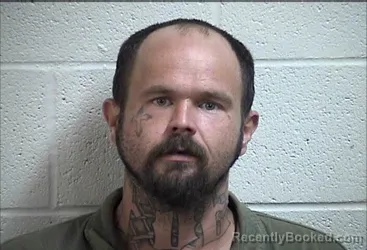 Mugshot of Kevin Andrew Balentine booked in Pottawatomie County, Oklahoma on September 26, 2026