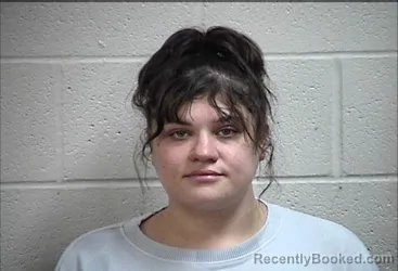Mugshot of Alyssa Dawn Sneed booked in Pottawatomie County, Oklahoma on October 3, 2026