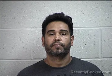 Mugshot of Gabriel Eduardo Talamantes booked in Pottawatomie County, Oklahoma on October 26, 2026