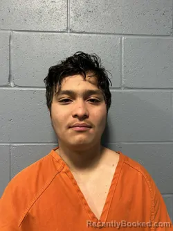 Mugshot of SEBASTYAN CRISTIAN CAMACHO booked in Rogers County, Oklahoma on March 16, 2026