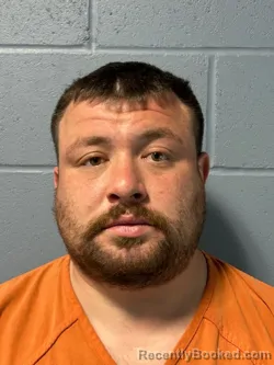 Mugshot of AUSTIN LAYNE MUNS booked in Rogers County, Oklahoma on March 16, 2026