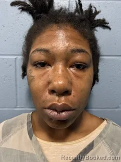 Mugshot of JAMECIA LAVON BLACKMON booked in Rogers County, Oklahoma on March 19, 2026