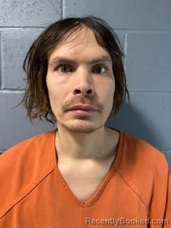 Mugshot of WESLEY COLE JOHNSON booked in Rogers County, Oklahoma on March 24, 2026