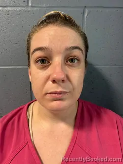 Mugshot of KRISTIN MARIE OWENS booked in Rogers County, Oklahoma on March 30, 2026