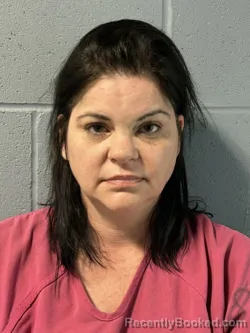 Mugshot of LACE ANN RHOADES booked in Rogers County, Oklahoma on May 25, 2026