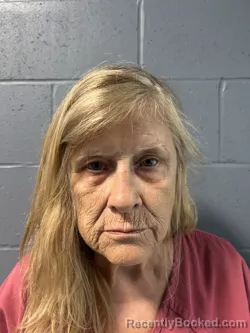Mugshot of JULIA ANN RUSSELL booked in Rogers County, Oklahoma on July 1, 2026