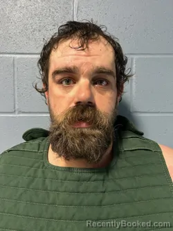 Mugshot of RYAN WAYNE CANTRELL booked in Rogers County, Oklahoma on July 2, 2026