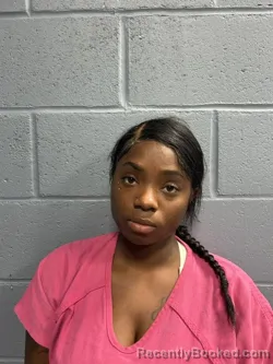 Mugshot of NICOLE LASHAWN CADAMY booked in Rogers County, Oklahoma on July 7, 2026