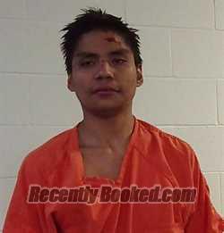 Booking photo from Seminole County, Oklahoma