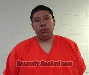 Booking photo from Seminole County, Oklahoma