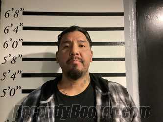 Booking photo from Sequoyah County, Oklahoma