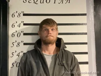 Booking photo from Sequoyah County, Oklahoma