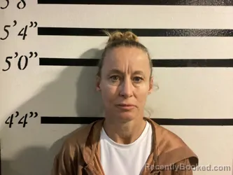 Mugshot of MISTY EVANS booked in Sequoyah County, Oklahoma on March 4, 2026