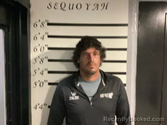 Mugshot of JESSE WAYNE DABBS booked in Sequoyah County, Oklahoma on April 22, 2026