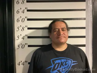 Mugshot of WOODROW FOURKILLER booked in Sequoyah County, Oklahoma on May 7, 2026