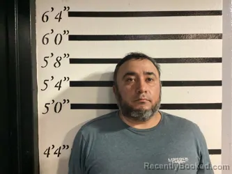 Mugshot of EVERARDO MIRANDA ROBLES booked in Sequoyah County, Oklahoma on June 24, 2026